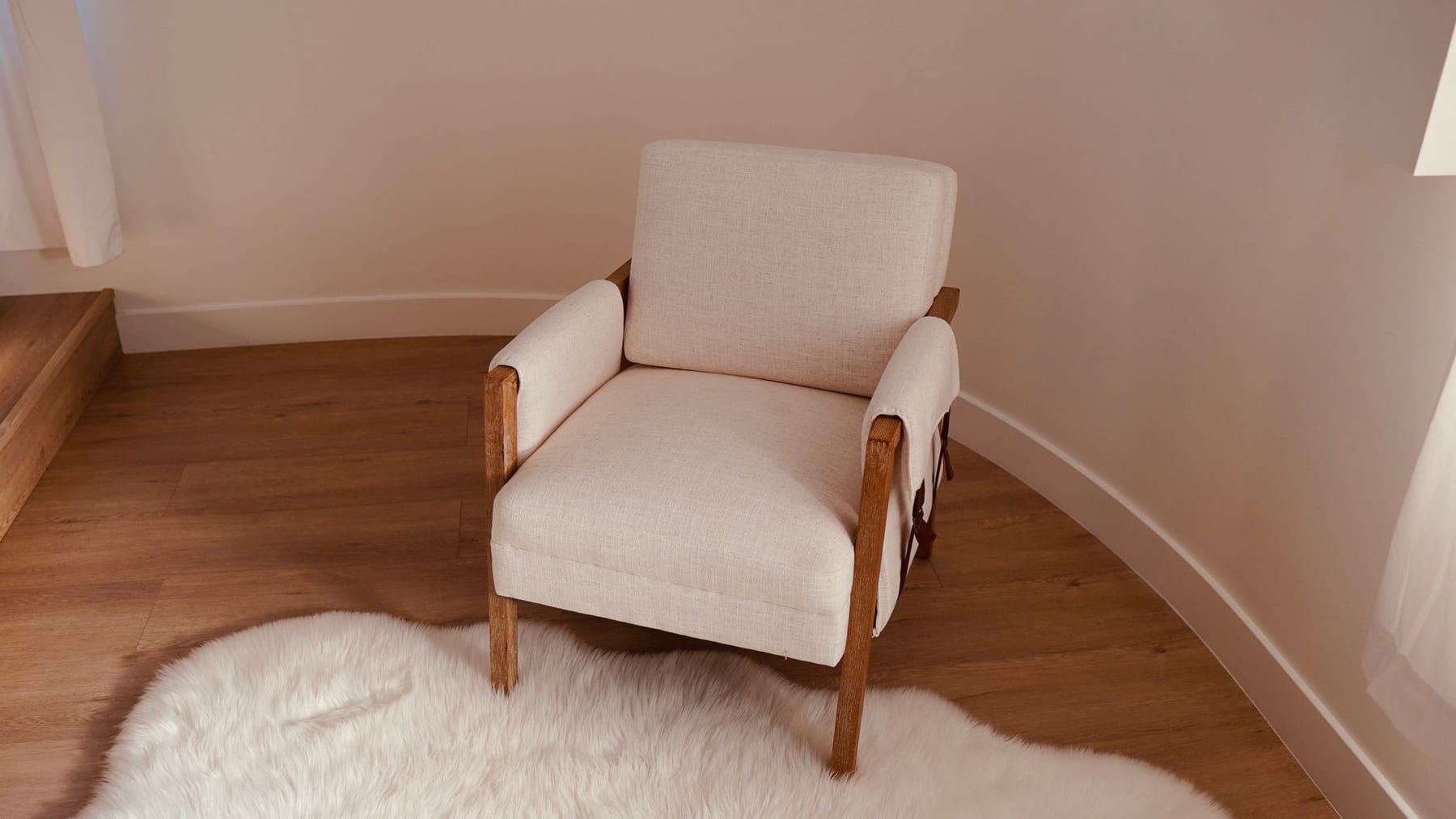 Un fauteuil clair
